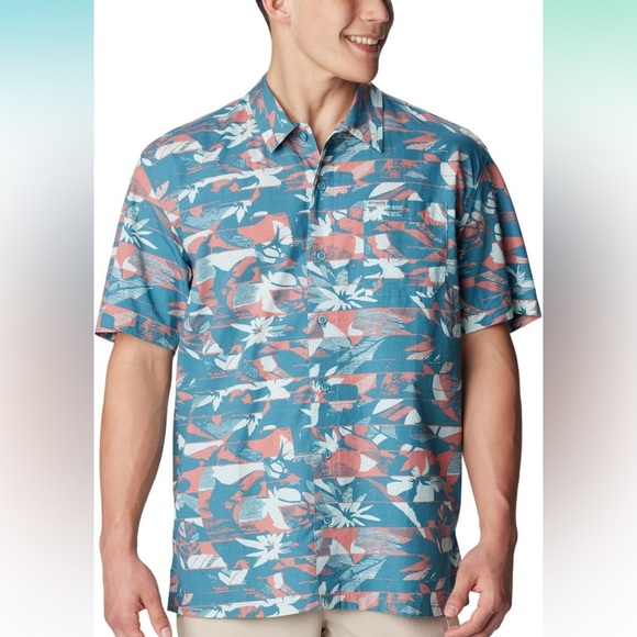 Columbia Men's Trollers Best Short Sleeve Shirt - Picture 1 of 10